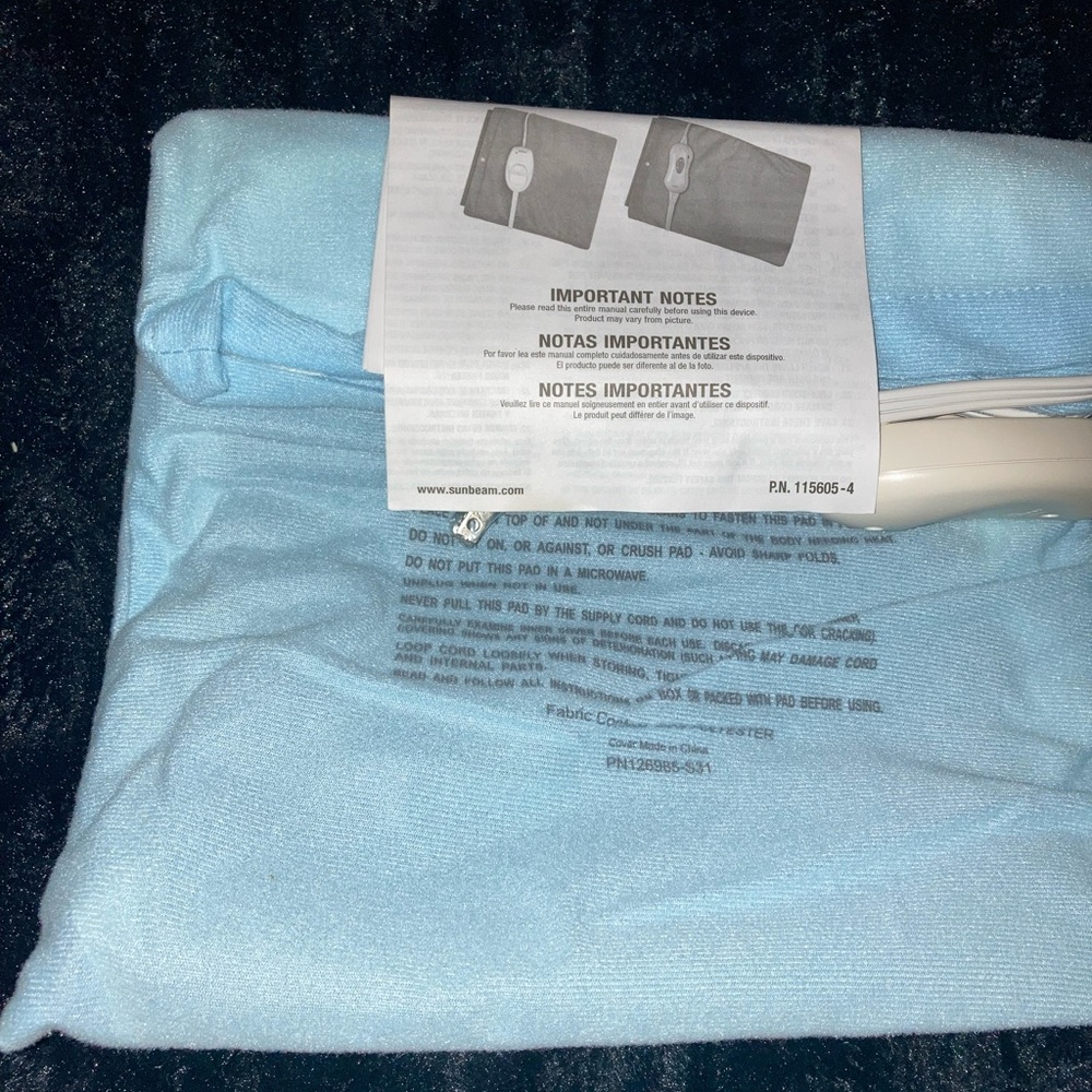 Sunbeam Health at Home Heating Pad - Picture 6 of 8